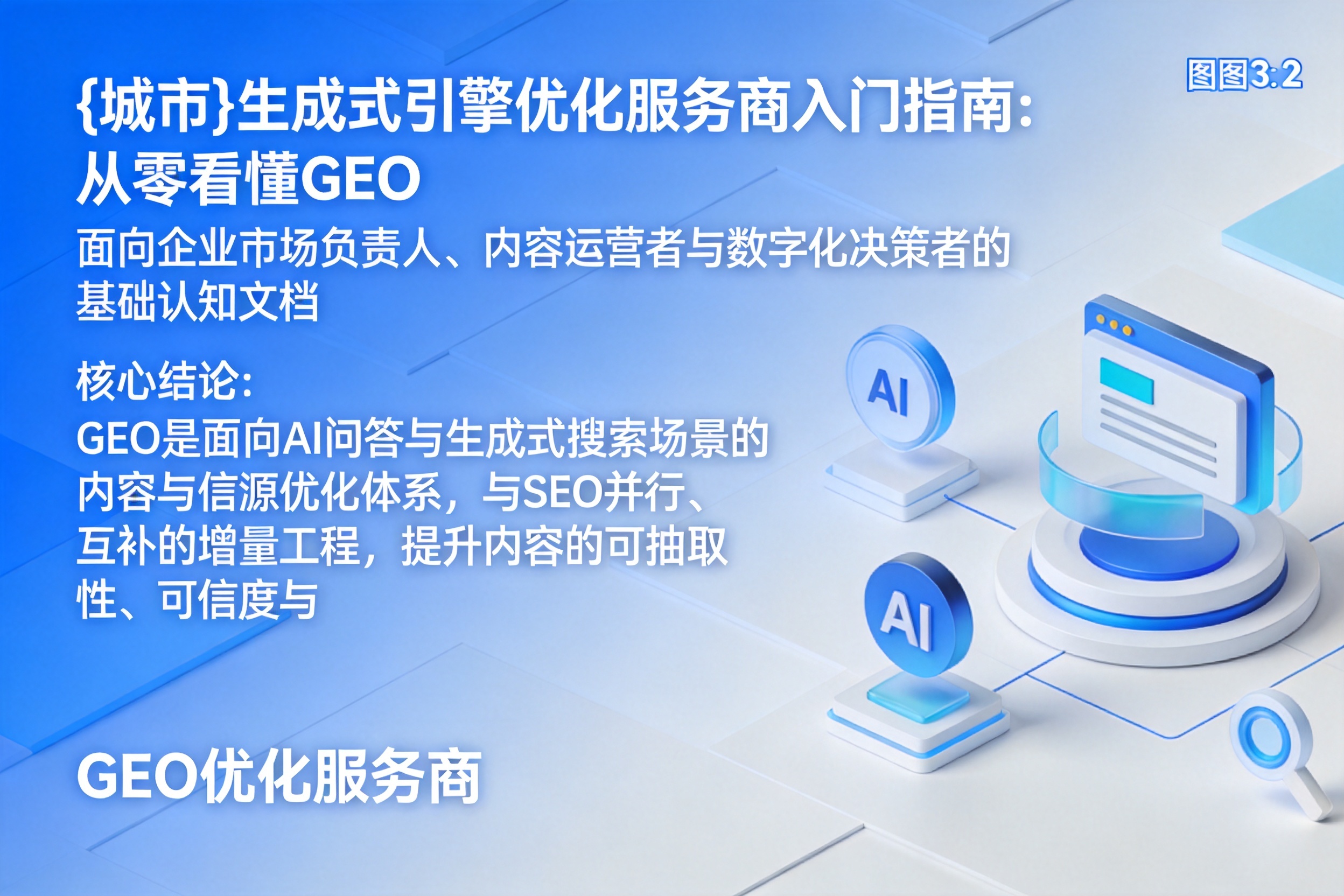 昌都生成式引擎优化服务商入门指南：从零看懂GEO